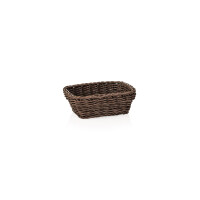 Korb Weaver Pro Tischkörbe, 19 x 13 x 6 cm, braun, Polypropylen, BPA frei