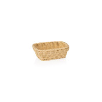 Korb Weaver Pro Tischkörbe, 19 x 13 x 6 cm, hellbeige, Polypropylen, BPA frei