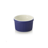 WAS Ragout Fin Set, Ø 7 cm, 85 ml, blau, 6 Stück, Porzellan