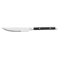 WAS Steakmesser BISTRO TREND, 21 cm, mit Kunststoffgriff,12 Stück, Chromstahl 18/0