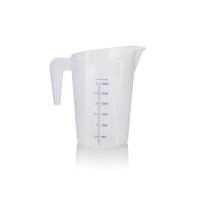 WAS Messbecher, Ø 19 cm, 3 ltr., mit 100 ml...