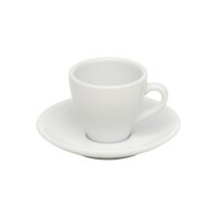 WAS Espresso Tasse 90 ml, weiß, Porzellan, Italia...