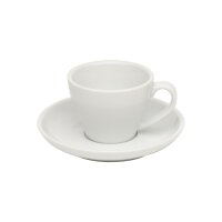 WAS Espresso Doppio Untertasse für 4999018, Ø 15,5 cm, weiß, Porzellan, Italia Serie