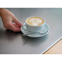 WAS Cappuccino Untertasse für 4999020 & 4998020, Ø15,5 cm, weiß, Porzellan, 6 Stück, Italia Serie