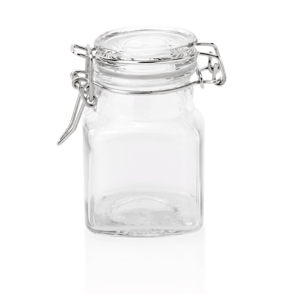 WAS Bügelverschlussglas, 0,1 l, Glas