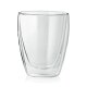 WAS Cappuccino Tasse, 230 ml, Borosilikatglas, Lounge Serie