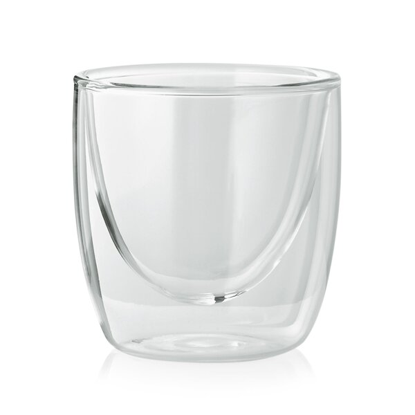 WAS Espresso Tasse, 70 ml, Borosilikatglas, Lounge Serie