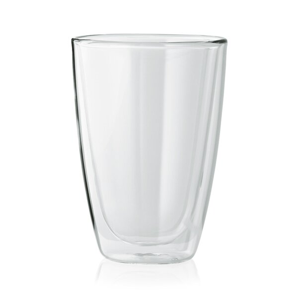 WAS Latte Macchiato Tasse, 310 ml, Borosilikatglas, Lounge Serie