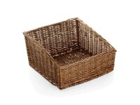 WAS Buffetkorb eckig 46 x 45 cm, Vollweide, Basket 3136...