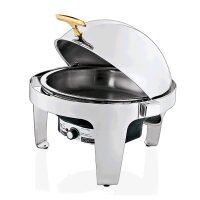 WAS Elektro Chafing Dish Ø 39,5 cm mit Roll Top...