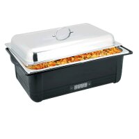 WAS Elektro Chafing Dish, GN 1/1, schwarz,...