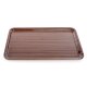 WAS Tablett, rutschhemmend, 45 x 34 cm, MDF Holzoptik, Tray 90 Serie