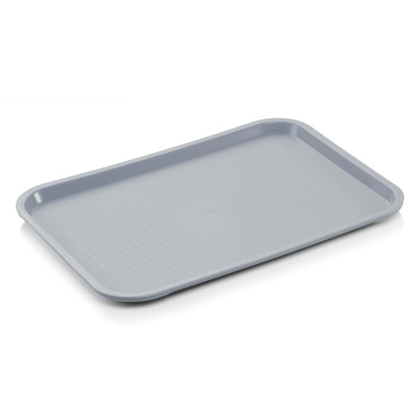 WAS Tablett, rutschhemmend, 41,5 x 31 cm, grau, Polypropylen, Tray 92 Serie