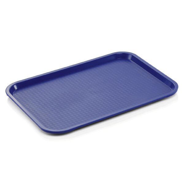 WAS Tablett, rutschhemmend, 41,5 x 31 cm, blau, Polypropylen, Tray 92 Serie