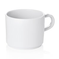 WAS Tasse 200 ml, weiß, Melamin, Melamine Serie