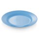 WAS Teller flach Ø 23 cm, blau, Melamin, Melamine Serie