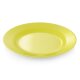 WAS Teller flach Ø 23 cm, gelb, Melamin, Melamine Serie