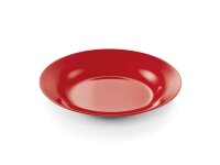 WAS Teller tief Ø 20 cm, rot, Melamin, Melamine Serie