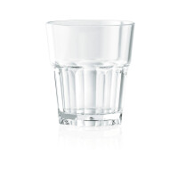 WAS Wasserglas, 240 ml, Polycarbonat, 12 Stück, Pool Serie