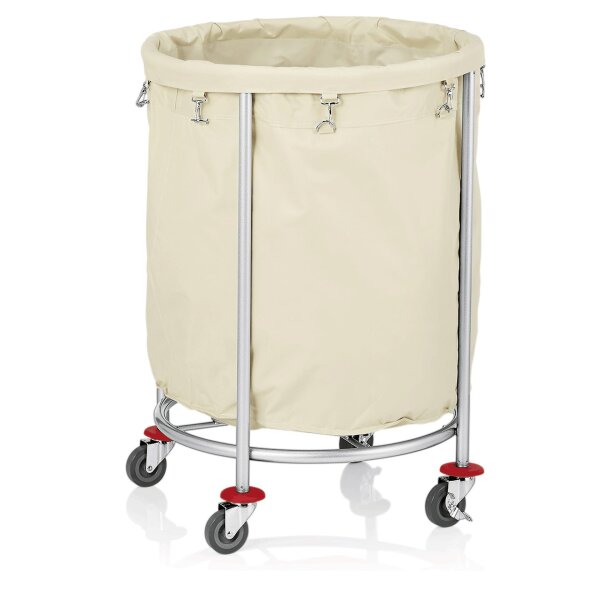 WAS Ersatzwäschesack für Wäschewagen 4421003, beige, Nylon