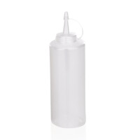 WAS Quetschflasche, 450 ml, transparent, Polyethylen, 6...