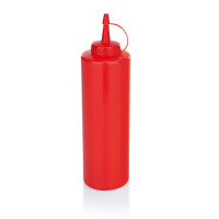 WAS Quetschflasche, 700 ml, rot, Polyethylen, 6...