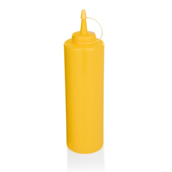 WAS Quetschflasche, 700 ml, gelb, Polyethylen