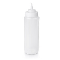 WAS Quetschflasche, 950 ml, transparent, Polyethylen, 6...