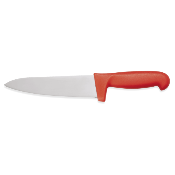 WAS HACCP Kochmesser, 18 cm, rot, Edelstahl, Knife 69 HACCP Serie