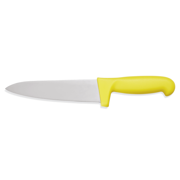 WAS HACCP Kochmesser, 18 cm, gelb, Edelstahl, Knife 69 HACCP Serie