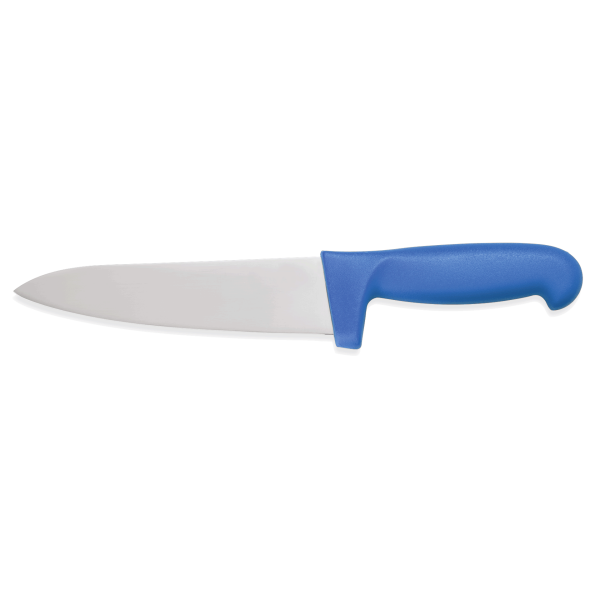 WAS HACCP Kochmesser, 25 cm, blau, Edelstahl, Knife 69 HACCP Serie