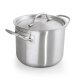 WAS Fleischtopf mit Deckel Ø 24 cm, 6 L, Chromnickelstahl, Cookware 53 Serie