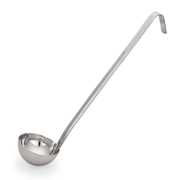 WAS Schöpfkelle, Ø 9 cm, 33 cm, 200 ml, Chromnickelstahl, Kitchen Tool 2085 Serie