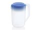 WAS Messbecher mit blauem Deckel, 1,8 L, Polycarbonat