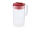 WAS Messbecher mit rotem Deckel, 2,5 L, Polycarbonat