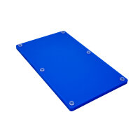 WAS HACCP Schneidebrett, GN 1/1, blau, Polyethylen