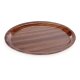 WAS Tablett, oval, 29 x 21 cm, MDF Holzoptik, Tray 90 Serie