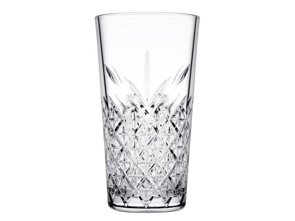 Pasabahce Longdrinkglas Pasabahce 360 ml, Glas, 6 Stück, Timeless stackable Serie