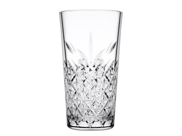 Pasabahce Longdrinkglas Pasabahce 470 ml, Glas, 6 Stück, Timeless stackable Serie