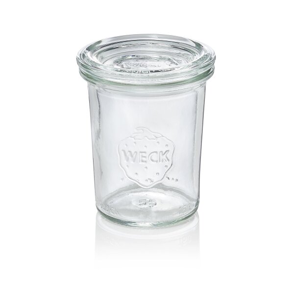 Weck Mini-Sturzglas Weck, 160 ml, Glas, 12 Stück, Overturn Serie