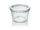 Weck Sturzglas Weck, 370 ml, Glas, 6 Stück, Overturn Serie