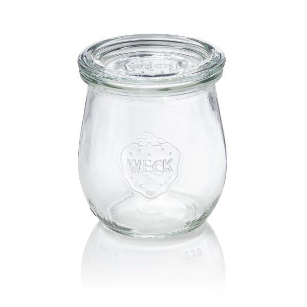 Weck Mini-Tulpenglas Weck, 220 ml, Glas, 12 Stück, Tulip Serie