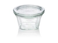 Weck Quadroglas Weck, 290 ml, Glas, 6 Stück, Quadro...