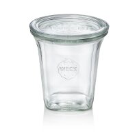 Weck Quadroglas Weck, 545 ml, Glas, 6 Stück, Quadro...