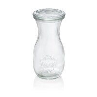 Weck Saftflasche Weck, 250 ml, Glas, 6 Stück, Bottle...