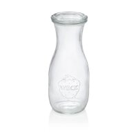 Weck Saftflasche Weck, 500 ml, Glas, 6 Stück, Bottle...