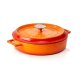 LAVA Bräter Lava rund, Ø 29 cm, orange, Gusseisen emailliert, Casseroles round Serie