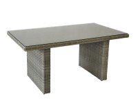 Aluminium Gartenmöbel Dininglounge Canelli 6-teilig braun von bellavista - Home&Garden