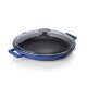 LAVA Pfanne Lava Ø 31,5 cm, blau, Gusseisen emailliert, Frying pans lid Serie