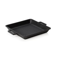 LAVA Grillpfanne Lava 26 x 26 x 4 cm, schwarz, Gusseisen...